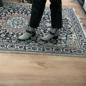 All Saints Jason snakeskin ankle boots